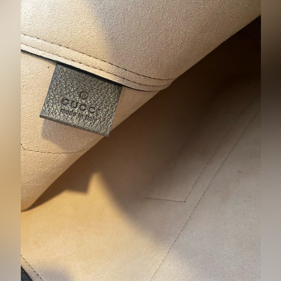 Gucci Ophidia Soft GG Supreme Large tote. Almost new condition. L R initials - Picture 5 of 9